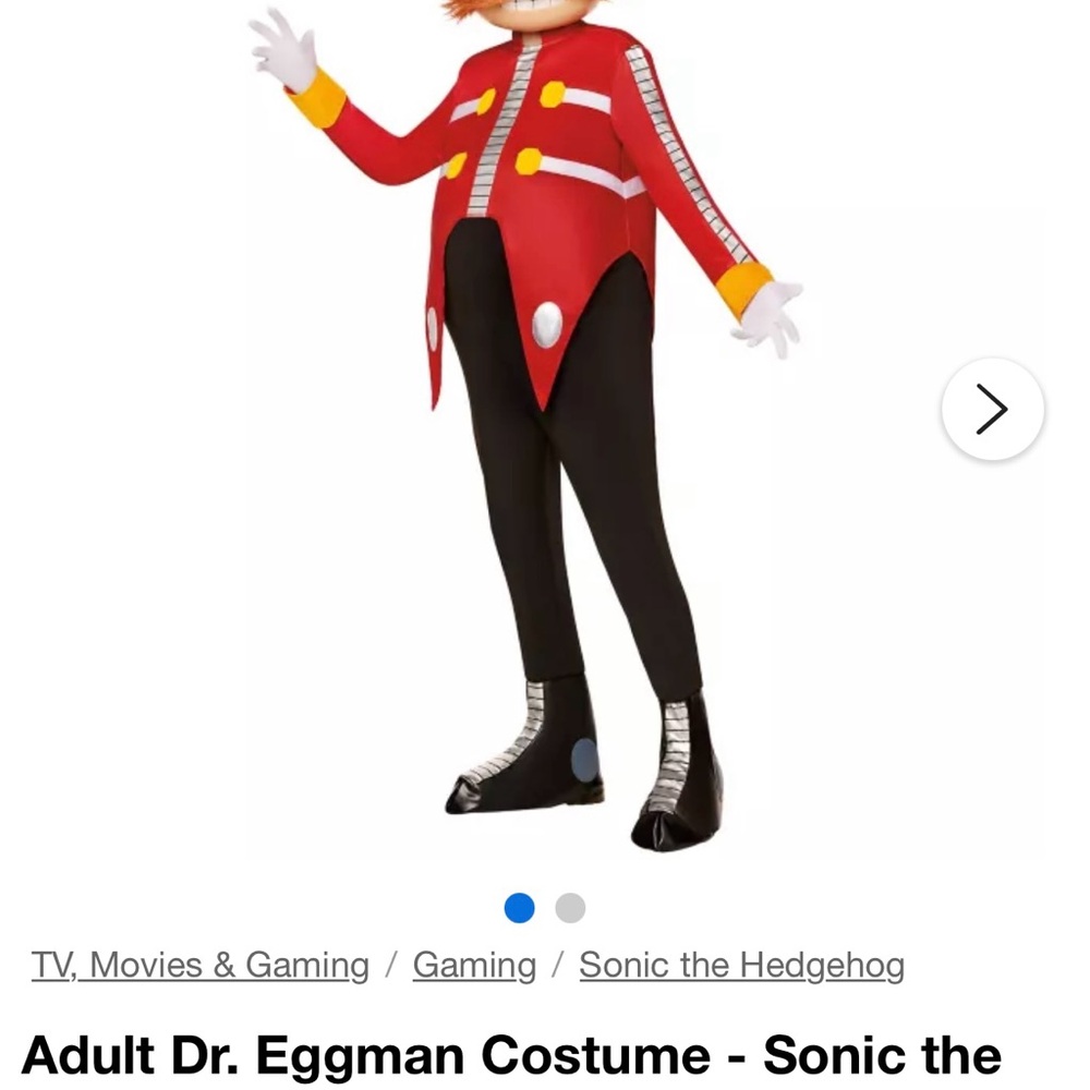 Spirit Red and Black Superhero Costume